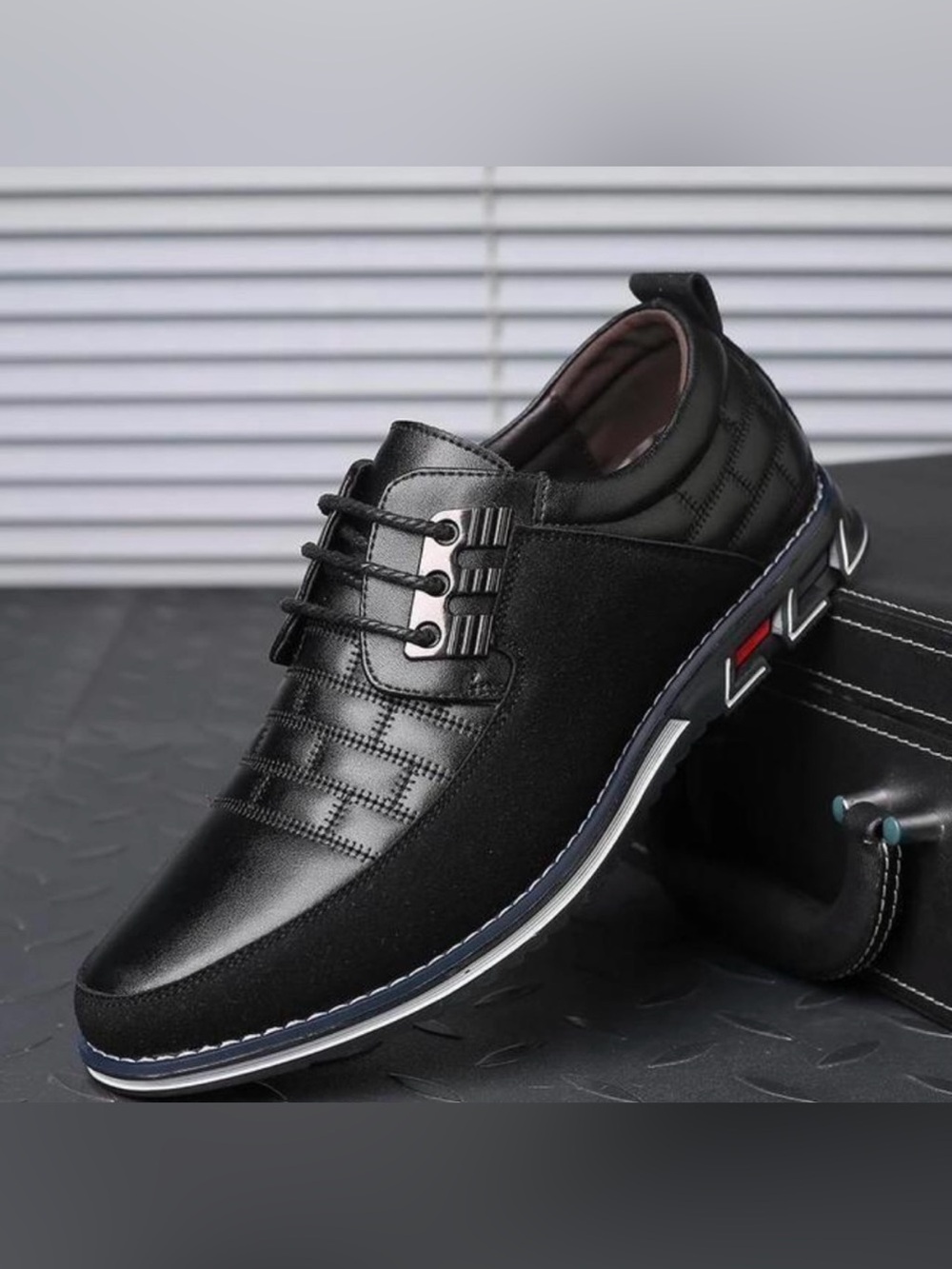 NWOB Gatsby Mens Oxford Derby Orthopedic Leather Shoes